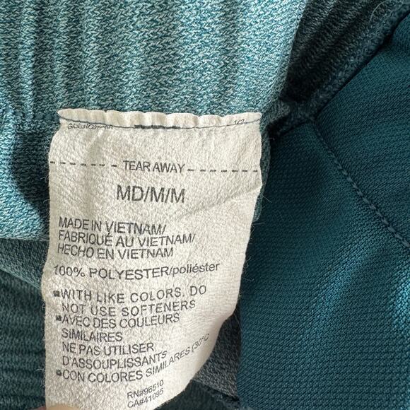 Under Armour Medium Play Up 3.0 Twist Shorts Loose Fit Pocket Stretch Teal Women - Picture 5 of 5